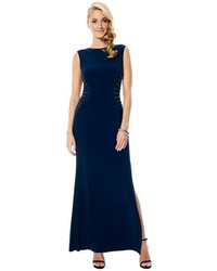 Laundry by Shelli Segal Embellished Jersey Gown