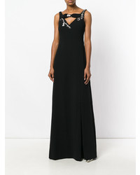 Boutique Moschino Embellished Neck Gown