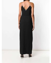 Alessandra Rich Embellished V Neck Dress