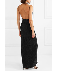 Alexandre Vauthier Twisted Crystal Embellished Crepe Gown