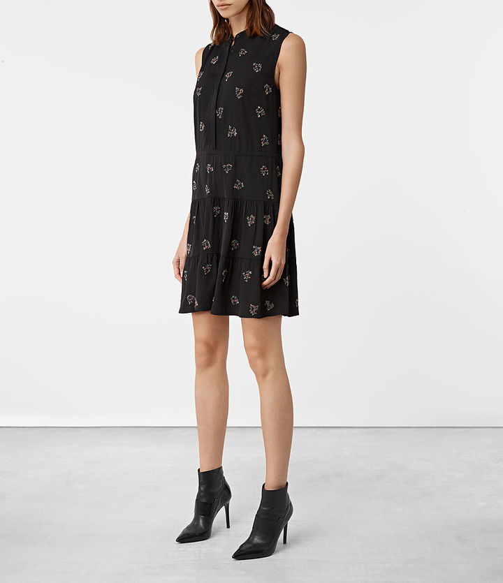 All Saints Black Dress