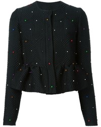 Marco De Vincenzo Embellished Peplum Jacket
