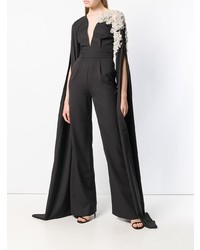 Loulou Cape Sleeves Jumpsuit