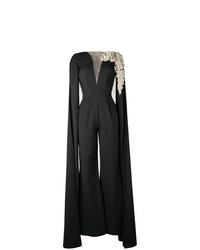 Loulou Cape Sleeves Jumpsuit