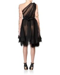 Lanvin Embellished Tulle Dress