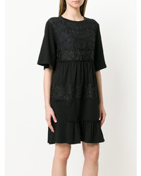 See by Chloe See By Chlo Lace Embellished Short Sleeved Dress