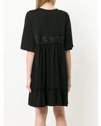 See by Chloe See By Chlo Lace Embellished Short Sleeved Dress