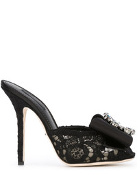 Dolce & Gabbana Lace Embellished Sandals
