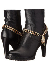 Love Moschino 100 Mm Heel Bootie With Chain Boots