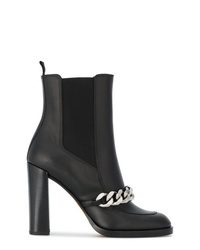 Givenchy Black Biker 105 Leather Ankle Boots