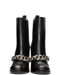 Givenchy Black Chain Chelsea Boots