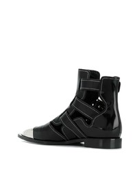 Alexander McQueen Cage Ankle Boots