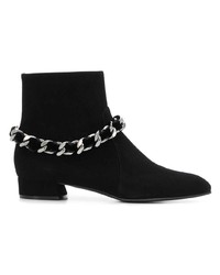 Casadei Chain Embellished Boots