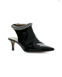 Christopher Kane Crystal Patent Leather Boots