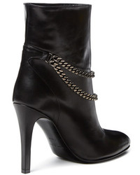 Debbie 100 Double Chain Leather Ankle Boot