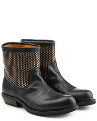 Fiorentini+Baker Fiorentini Baker Embellished Leather Ankle Boots
