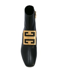 Givenchy Logo Embellished Ankle Boots
