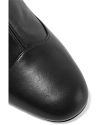 Nicholas Kirkwood Mva Embellished Leather Ankle Boots Black