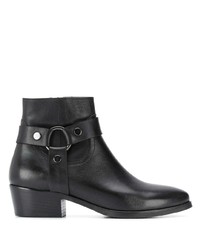 Albano Strap Embellished Ankle Boots