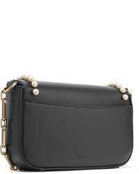 Gucci Broadway Mini Embellished Leather Shoulder Bag Black