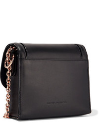 Sophia Webster Claudie Embellished Leather Shoulder Bag Black