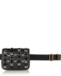 Marni Embellished Leather Belt Bag