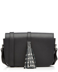 Steffen Schraut Leather Shoulder Bag With Embellished Tassel