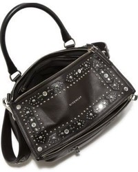 Givenchy Pandora Medium Embellished Leather Shoulder Bag