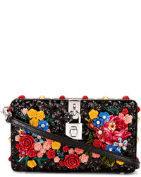 Dolce & Gabbana Rose Embellished Dolce Shoulder Bag