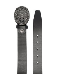 VERSACE JEANS COUTURE Barocco Pattern Leather Belt