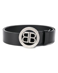 Balenciaga Bb Logo Plaque Belt