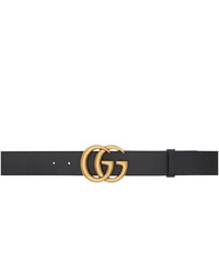 Gucci Black Gg Marmont Belt