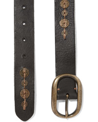 Maje Embellished Leather Belt