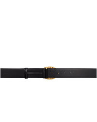 Versace Gold And Black Medusa Chain Belt
