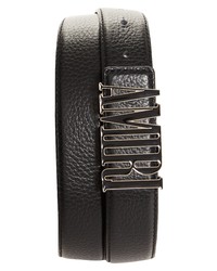 Amiri Logo Leather Belt