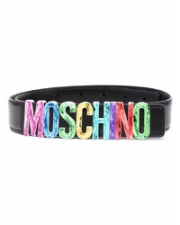 Moschino Logo Lettered Belt