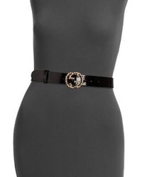 Gucci Studded Buckle Leather Belt