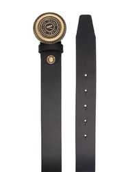 VERSACE JEANS COUTURE V Emblem Leather Belt