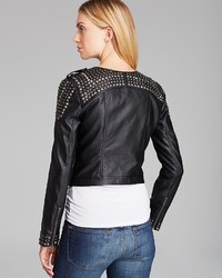 GUESS Jacket Faux Leather Moto