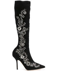 Alberta Ferretti Embellished Boots