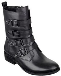 GUESS Mayeta Combat Boots With Buckles