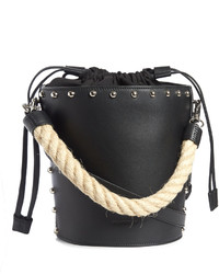 J.W.Anderson Bucket Stud Embellished Leather Bag
