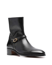 Tom Ford Buckle Embellished Ankle Boots