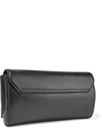Versace Collection Embellished Leather Clutch