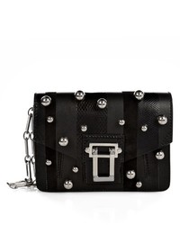 Proenza Schouler Hava Pompom And Leather Clutch
