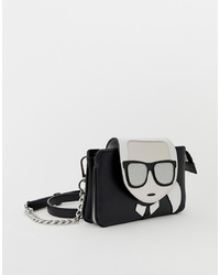 Karl Lagerfeld Iconic Triple Pouch Bag