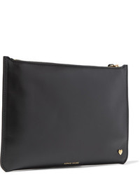 Sophie Hulme Talbot Embellished Leather Pouch Black