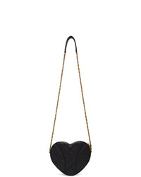 Dolce And Gabbana Black Devotion Heart Bag