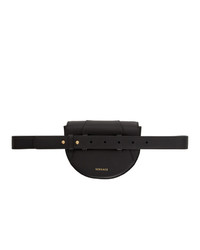 Versace Black Virtus Belt Bag