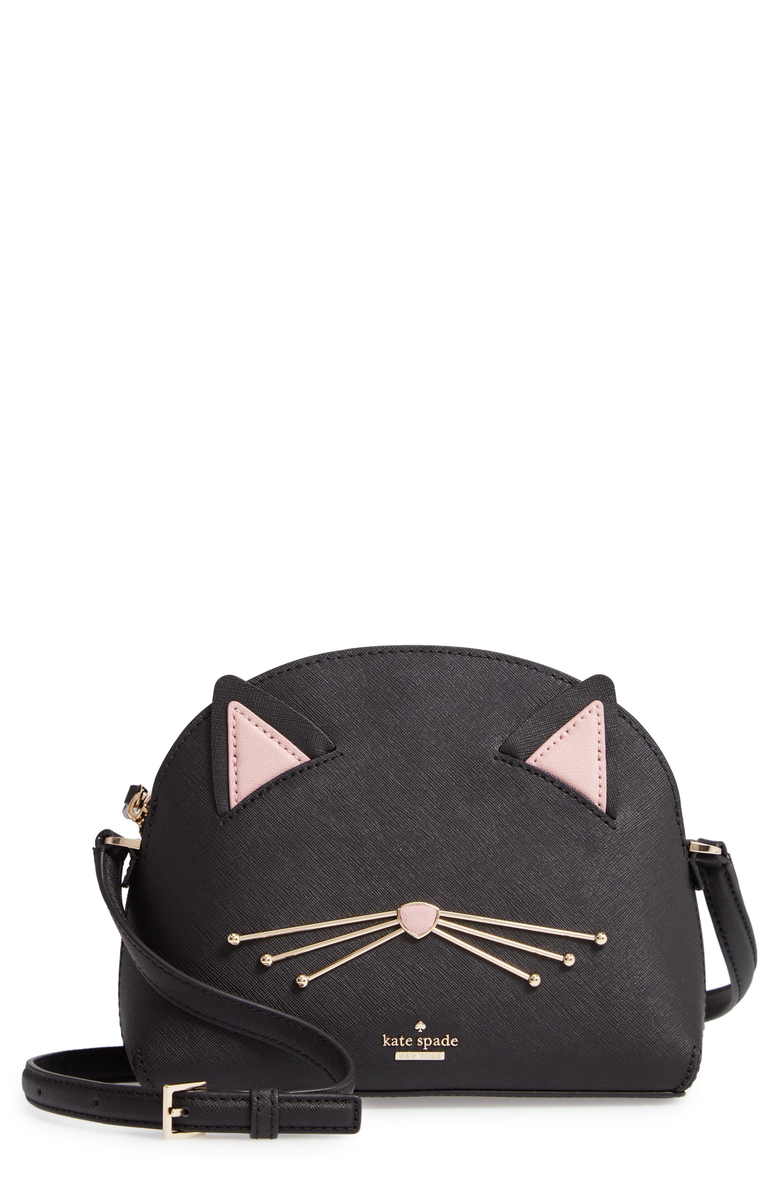 RARE Kate Spade Meow Cat Maise Satchel with matching Coin Purse | eBay